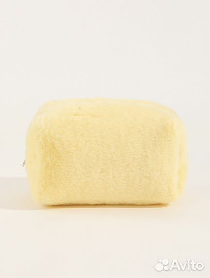 Косметичка пенал мягкая дорожная плюшевая