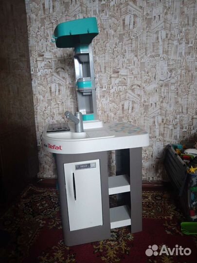 Детская кухня Smoby mini Tefal с пузырьками