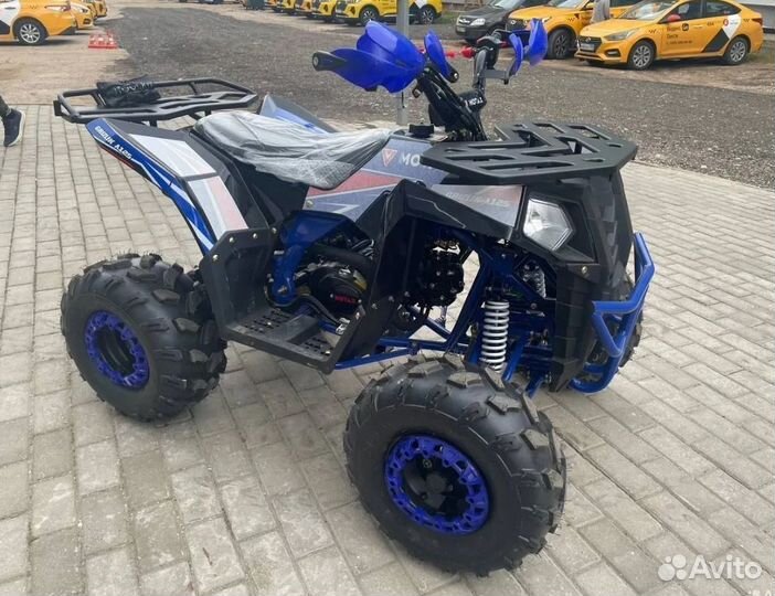Квадроцикл Motax Grizlik A125 черно-синий