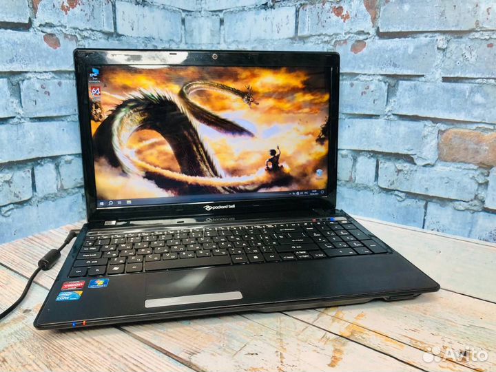 Packard Bell TM81 на Core i3/RAM 4GB/SSD