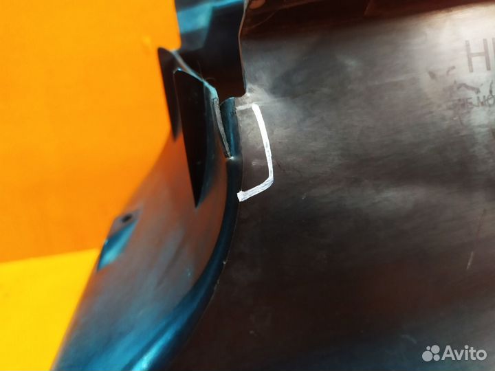 Воздуховод радиатора Porsche Panamera 970