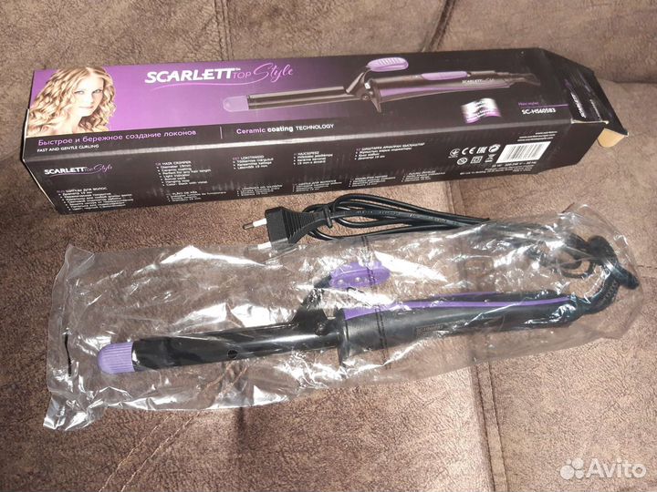 Новая плойка Scarlett.Керамическое покрытие
