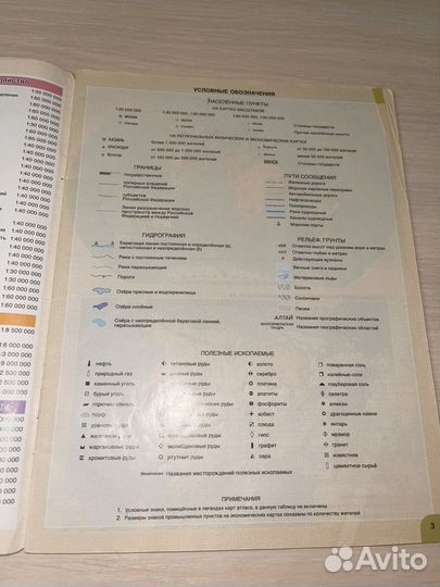 Атлас по географии 8-9 класс