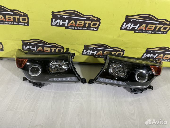 Фары Brownstone для Toyota Land Cruiser 200