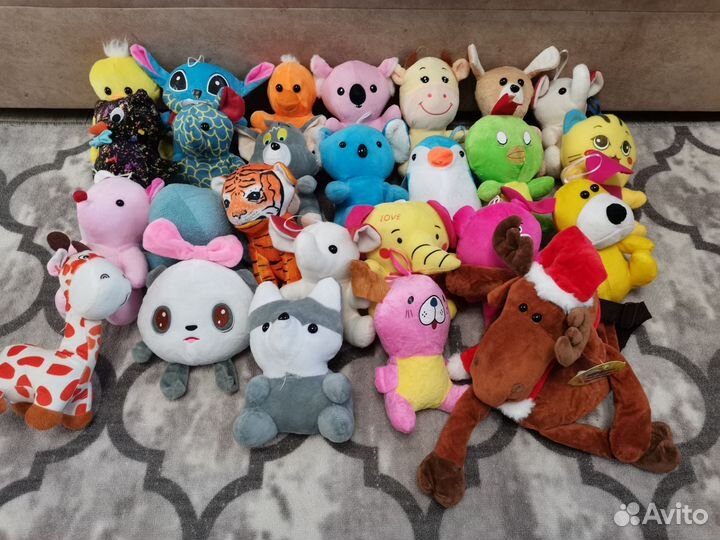 Мягкие игрушки пакетом