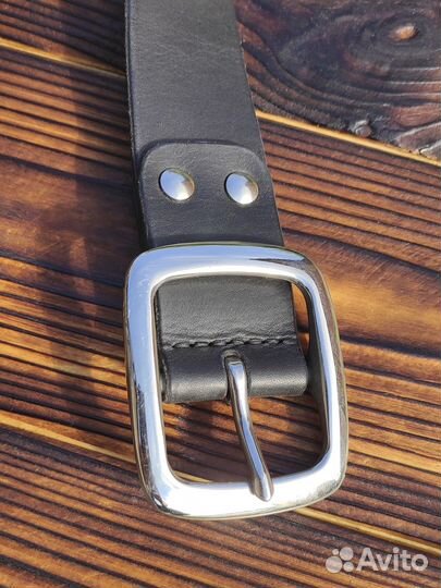 Ремень из кожи. Ручная работа