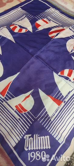 Платок Таллин олимпиада 1980