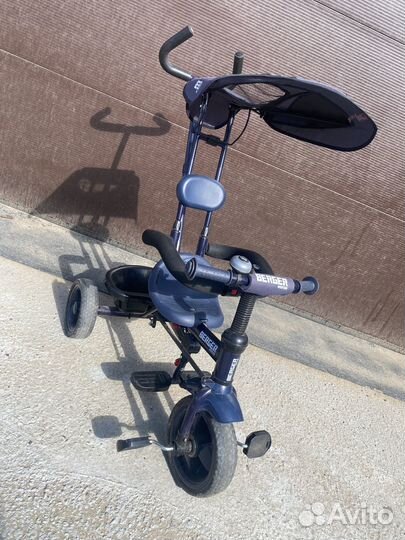Велосипед коляска с ручкой
