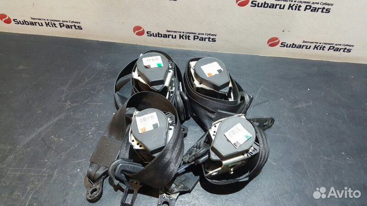 Ремень безопасности задний Audi Q7 4L 4.2 BAR 06