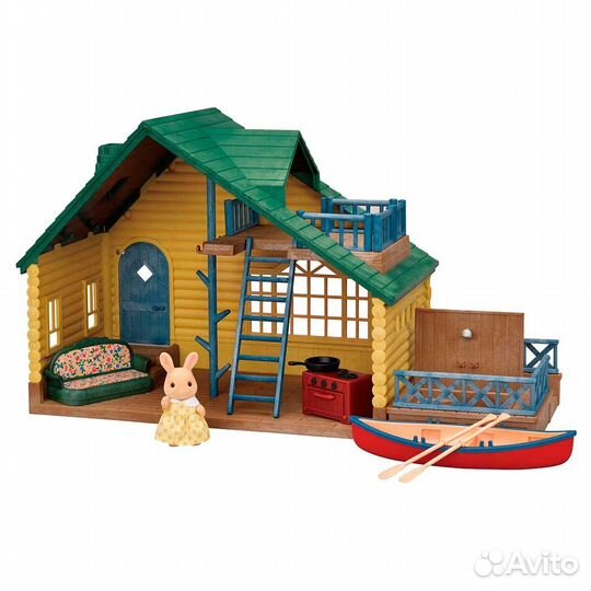 Игровой набор Sylvanian Families Коттедж с зелено