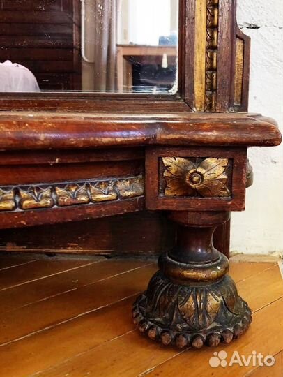 Зеркало старинное большое