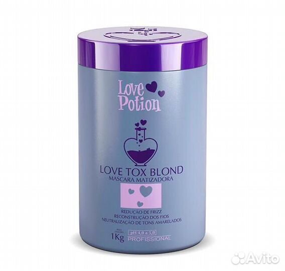 Ботокс для волос love TOX Blond 1000 ml