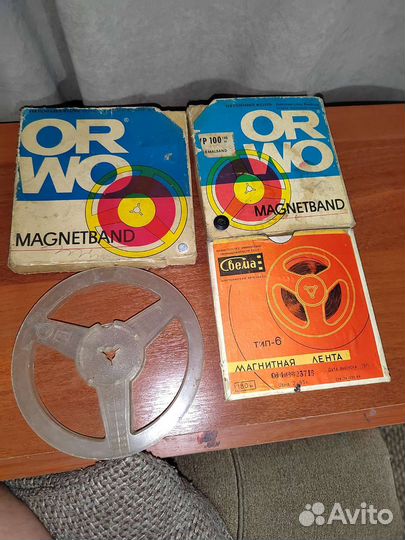 Магнитная лента, катушка СССР