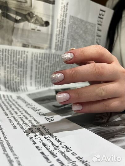 Наращивание ногтей,педикюр