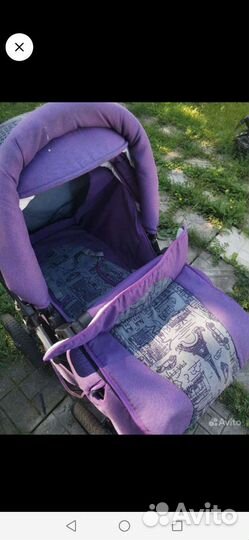 Коляска трансформер и трость