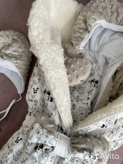 Конверт на выписку зимний