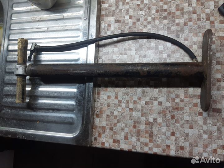 Кривой стартер,насос первая серия Газ 21 Волга