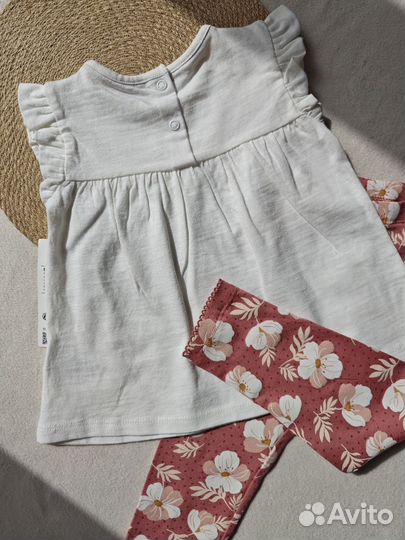 Комплект лосины кофточка девочке 80 са