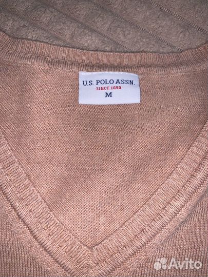 Пуловер женский US Polo Assn+ юбка плиссе