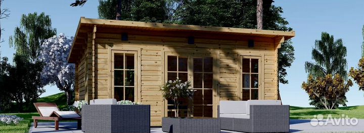 Дом из бруса элтон 44 5x4 TP