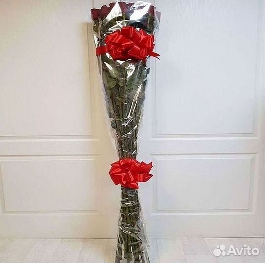 Высокие розы Доставка цветов