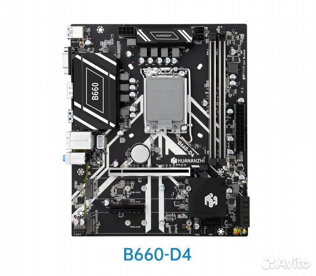 Материнская плата на LGA1700 - B660 DDR4 (новая)