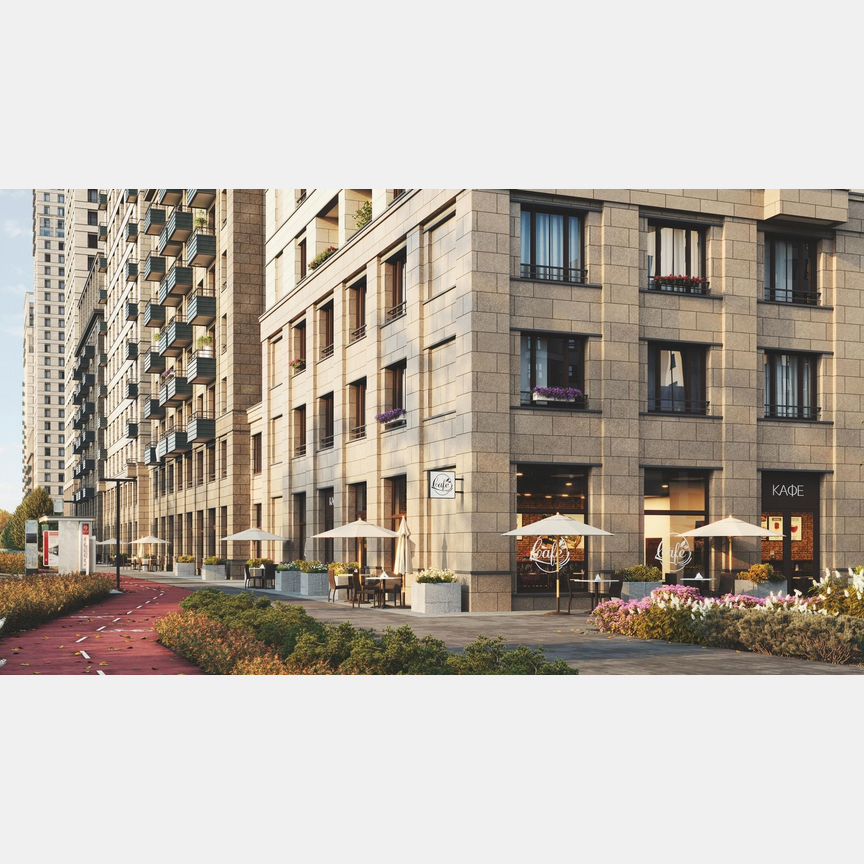 1-к. квартира, 50,4 м², 24/24 эт.