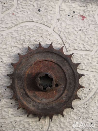 Звезда на редуктор мотроллера шаг 19