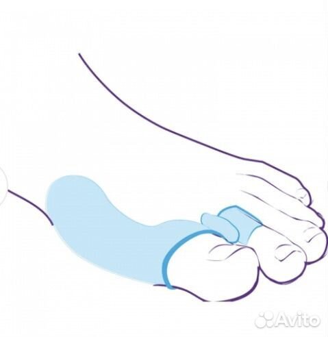 Бурсопротектор для большого пальца с перегородкой