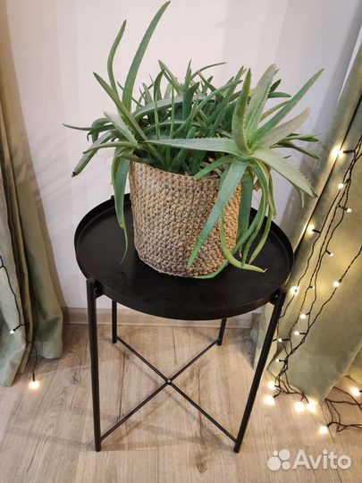 Кашпо из джута