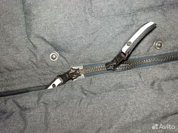 Пуховик зимний удлиненный на мальчика