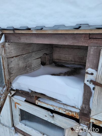 Клетка для кроликов с маточником