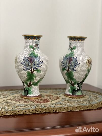 Ваза клуазоне