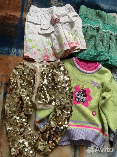 Одежда пакетом на девочку