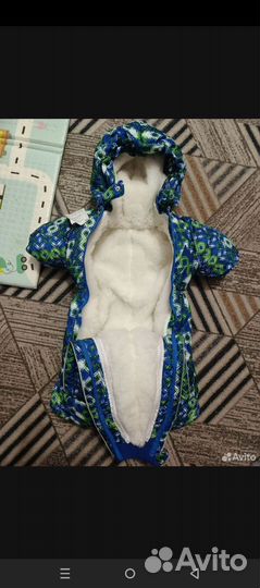 Детский зимний комбинезон