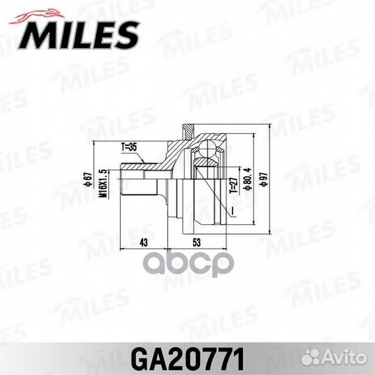 GA20771 GA20771 Miles