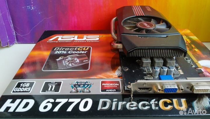 Видеокарта Asus HD 6770