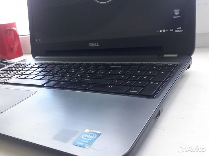Ноутбук Dell inspiron/i5 4gen/ati 8670m/ssd+hdd