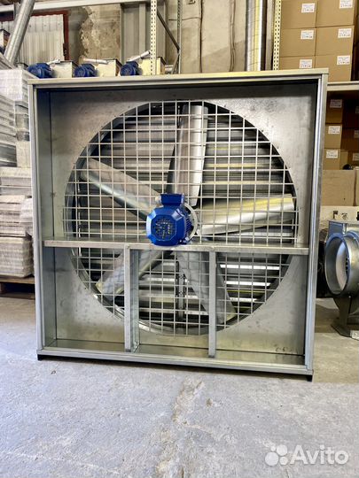 Вентилятор осевой для птичника, ферм