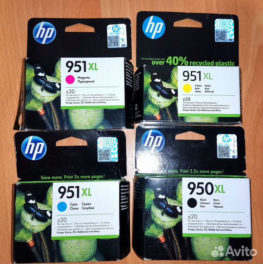 Картриджи hp 951XL, 950XL