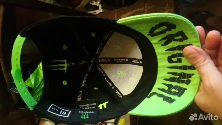 Бейсболка monster energy