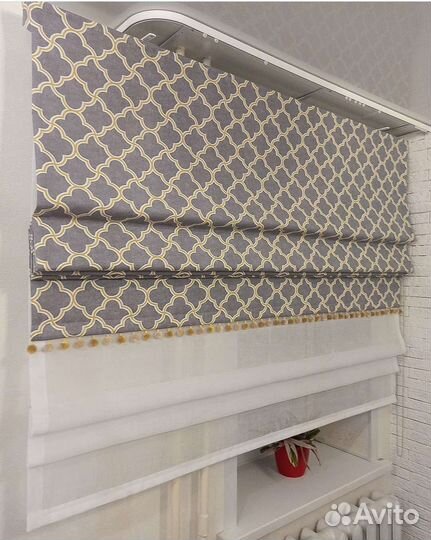 Пошив римских штор