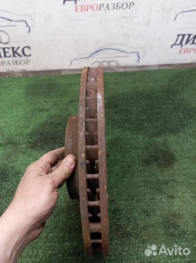 Диск тормозной передний вентилируемый Audi Q7 200