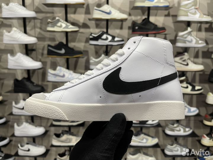 Кроссовки Nike Blazer 77’ Mid White Black