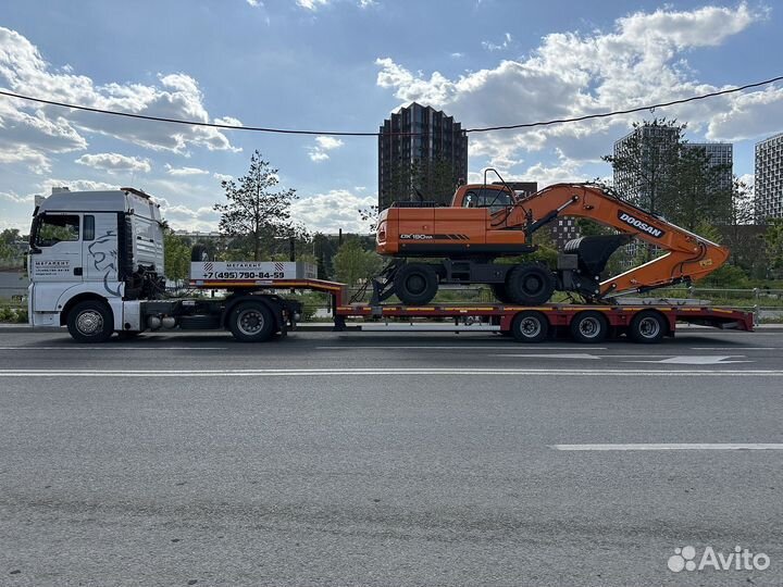 Услуги трала / Негабаритные перевозки тралом межгород