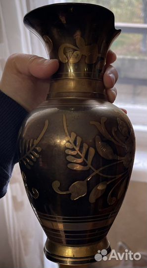 Ваза металлическая