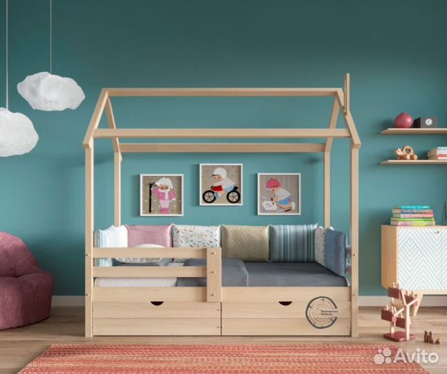 Кроватка домик