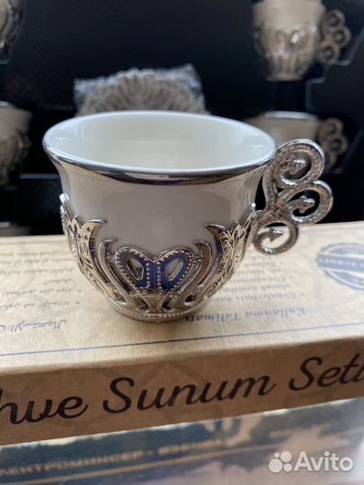 Чайно кофейный сервиз, Турция оригинал