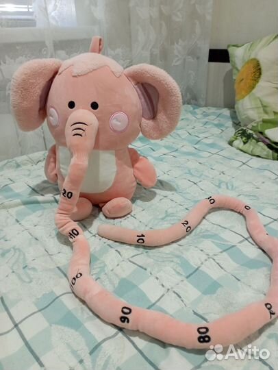 Мягкие игрушки Слоны, 2 штуки