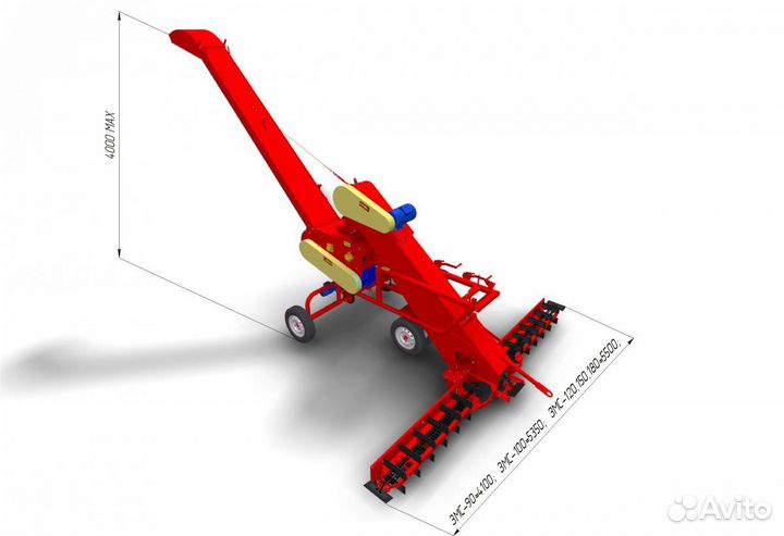 Зернометатель Завод Автотехнологий ЗМСН-150-21М, 2023